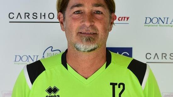 Matteo Capecchi, allenatore in seconda dell'Aglianese