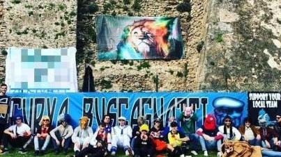 I tifosi della Curva nord donano cibo alla Caritas