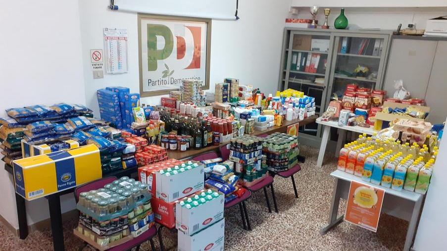 Raccolti 769 chili di generi alimentari dal Pd di Rosignano