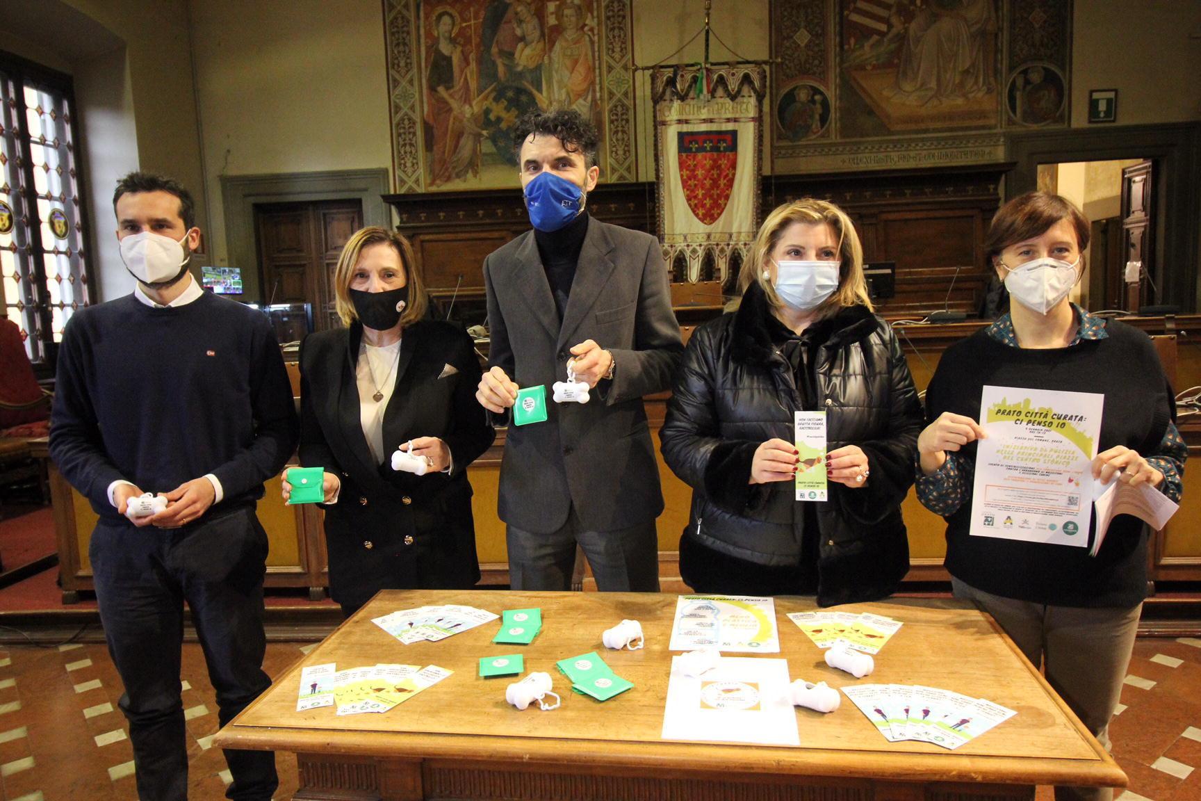 La presentazione dell'iniziativa in Comune (foto Batavia)