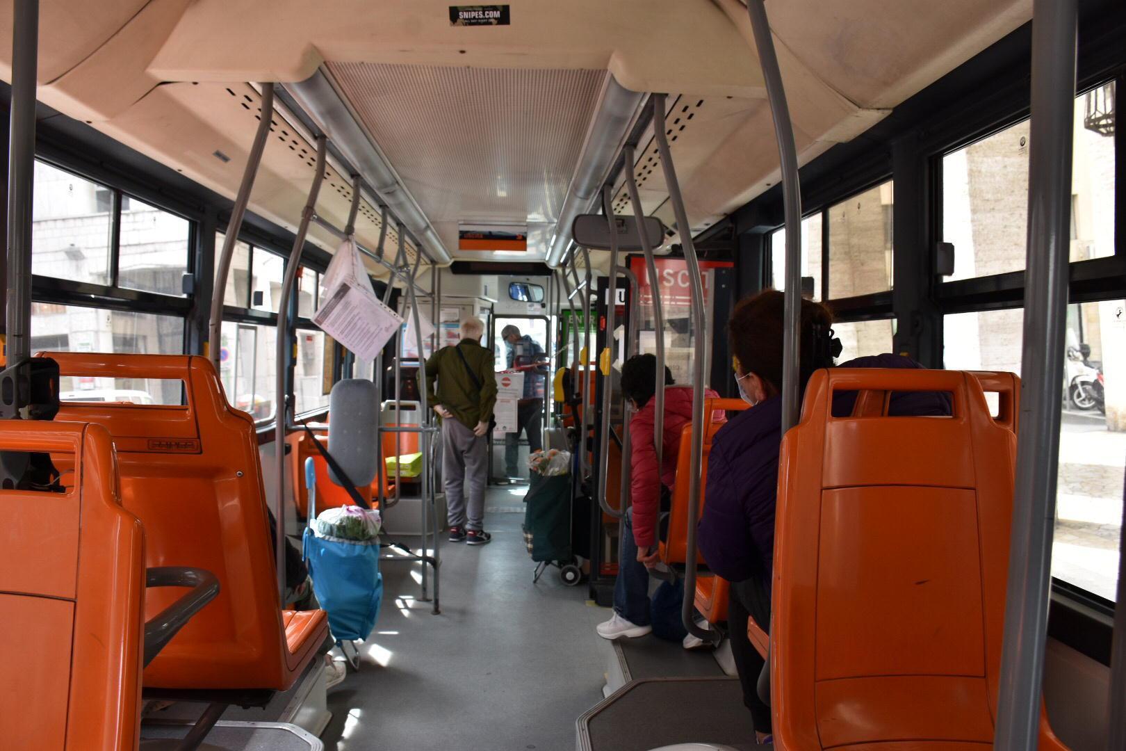 Un autobus di Ctt nord