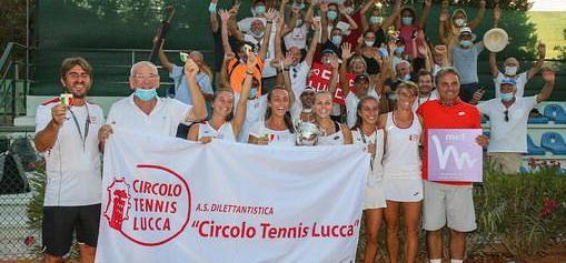 Circolo Tennis Lucca sul podio negli assoluti e con i giovani 