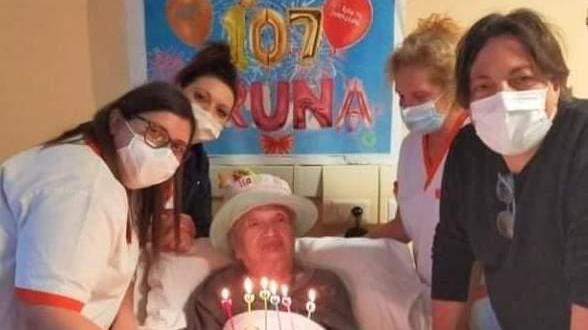 Marano, Auguri Bruna, sei entrata nel club del 107