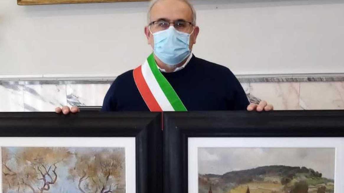 Due opere di Stanis Dessy donate alla pinacoteca di Ozieri