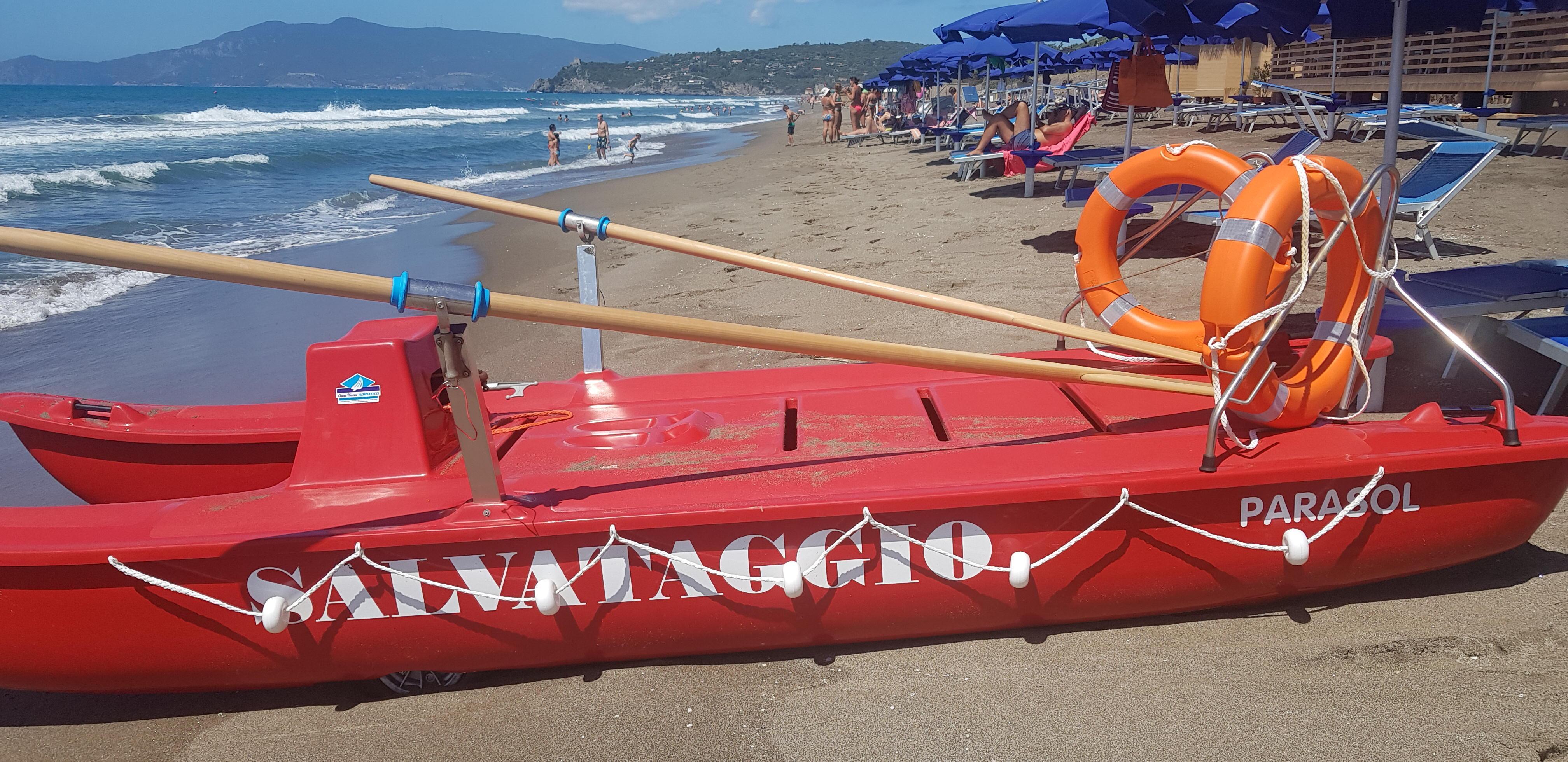 La spiaggia di Capalbio (foto Enzo Russo)