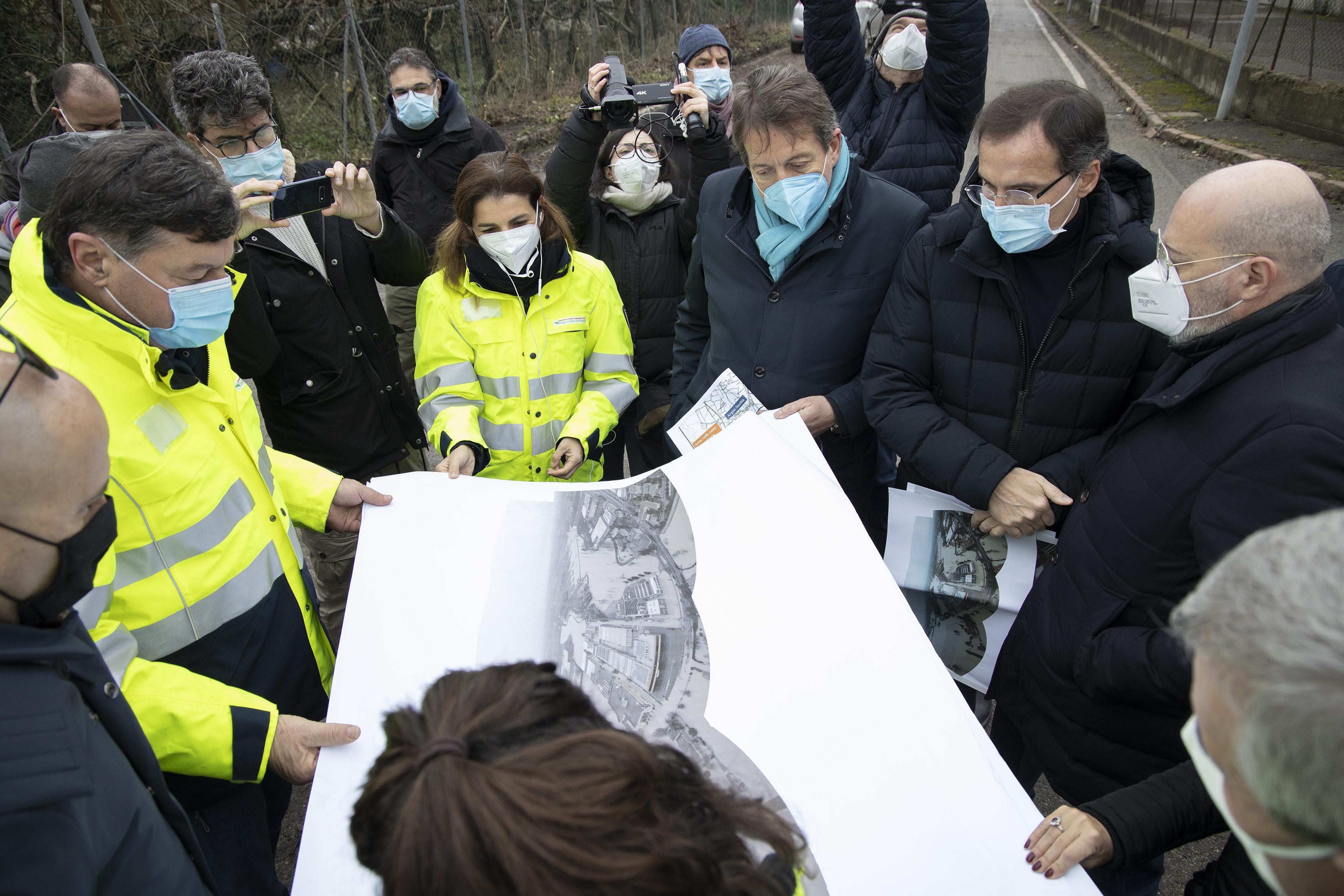 Il ministro Boccia e il capo della Protezione civile a Nonantola. "Presto misure di emergenza"  - Ecco quali