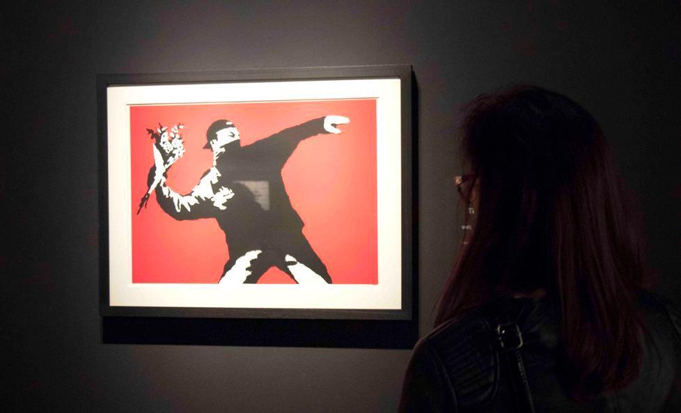 Venti serigrafie di Banksy alla Fortezza Firmafede