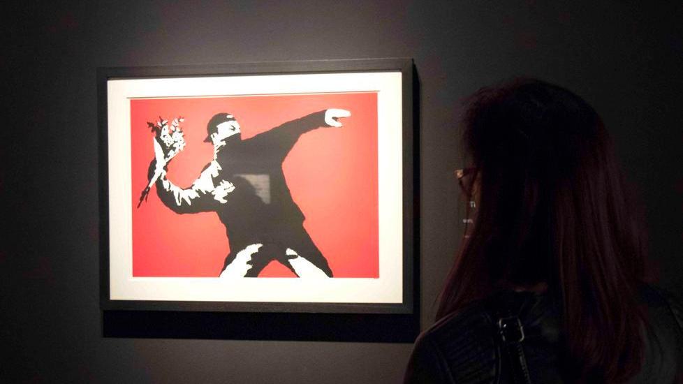 Venti serigrafie di Banksy alla Fortezza Firmafede