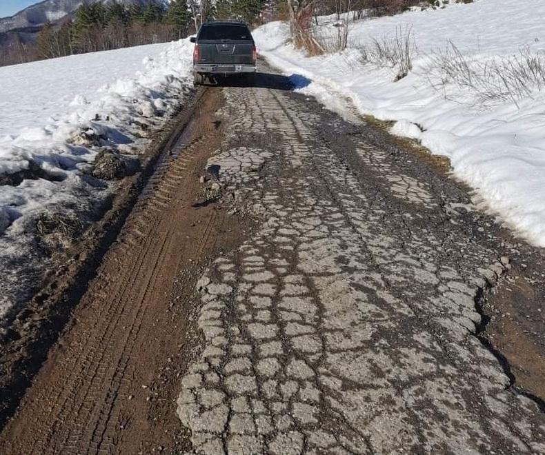 Tra Melo e Doganaccia una strada da rifare «Almeno a primavera» 