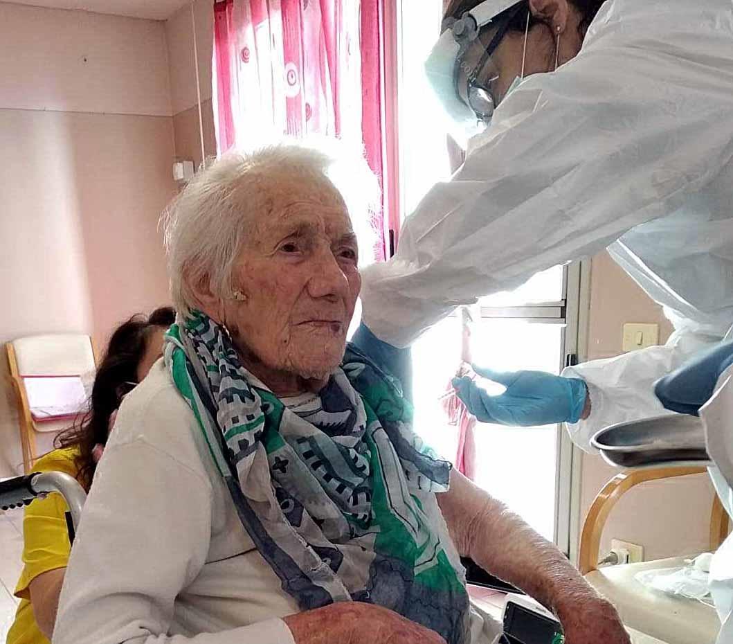 Maria Martinelli, 106 anni, pontremolese