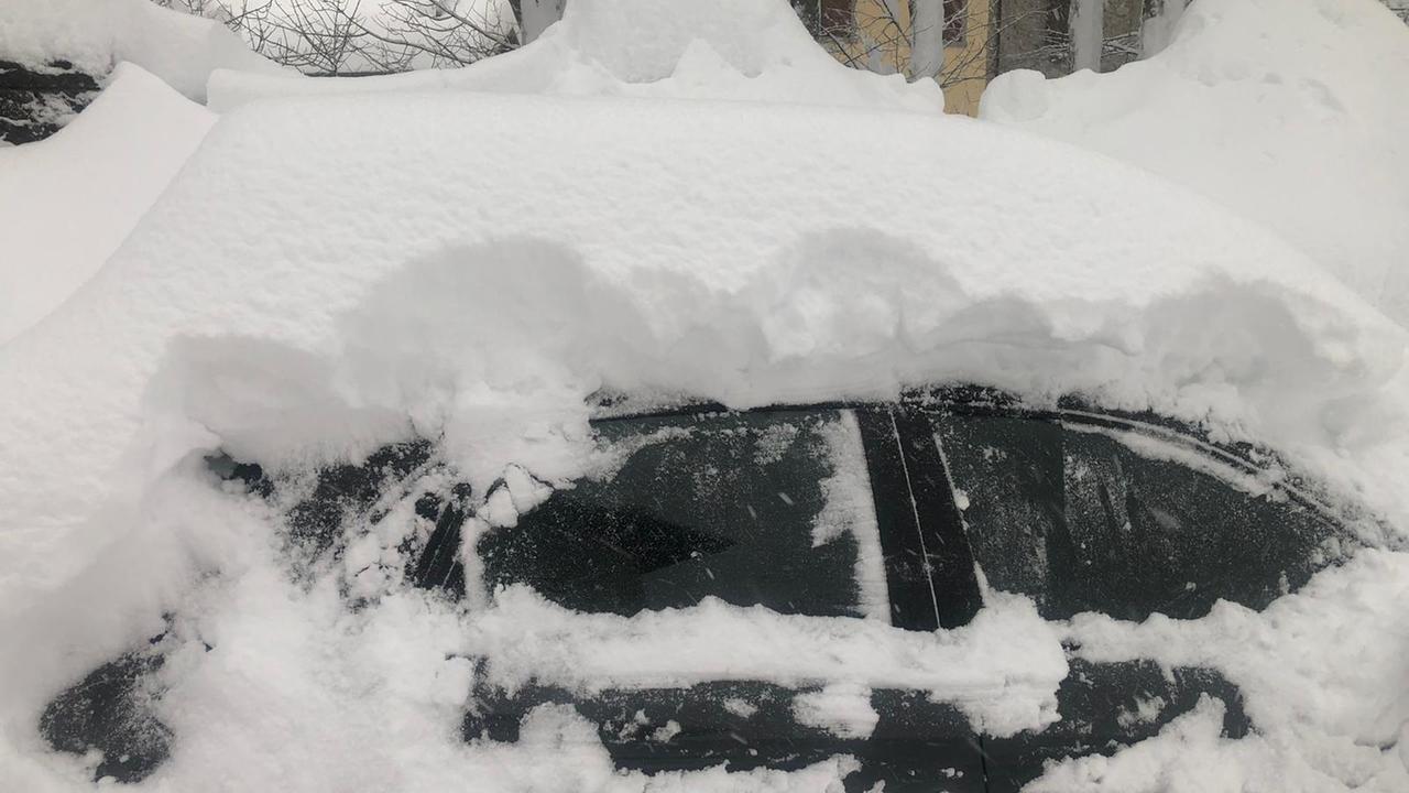 Due metri di neve all'Abetone in Val di Luce