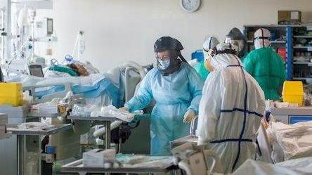 Una terapia intensiva per pazienti Covid (foto d’archivio)