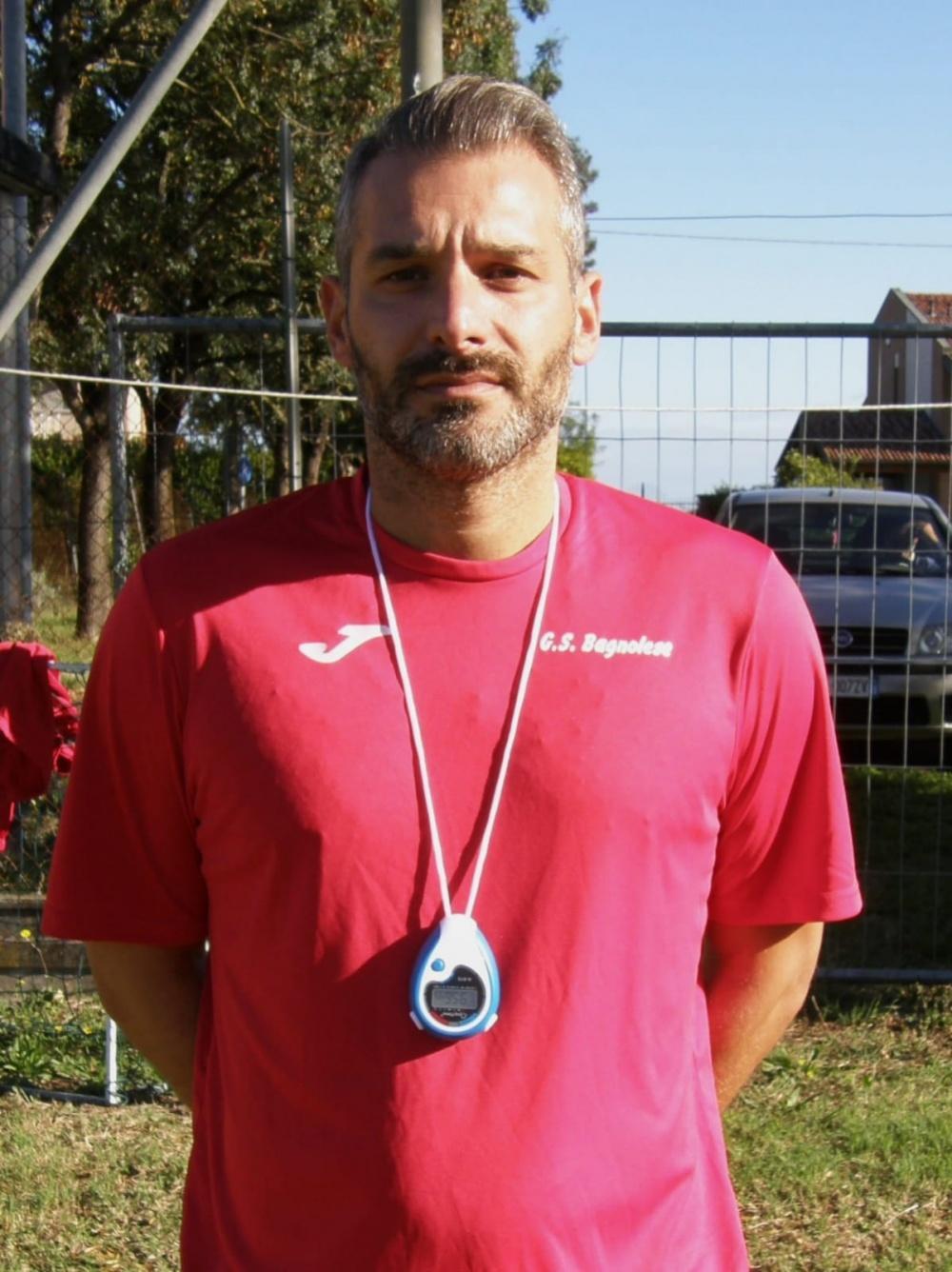 Giuseppe Rizzo, allenatore degli Juniores nazionali della Bagnolese