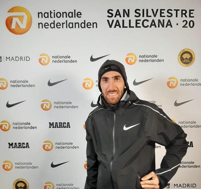 Stefano La Rosa ha chiuso l’anno correndo i 10 chilometri di Madrid