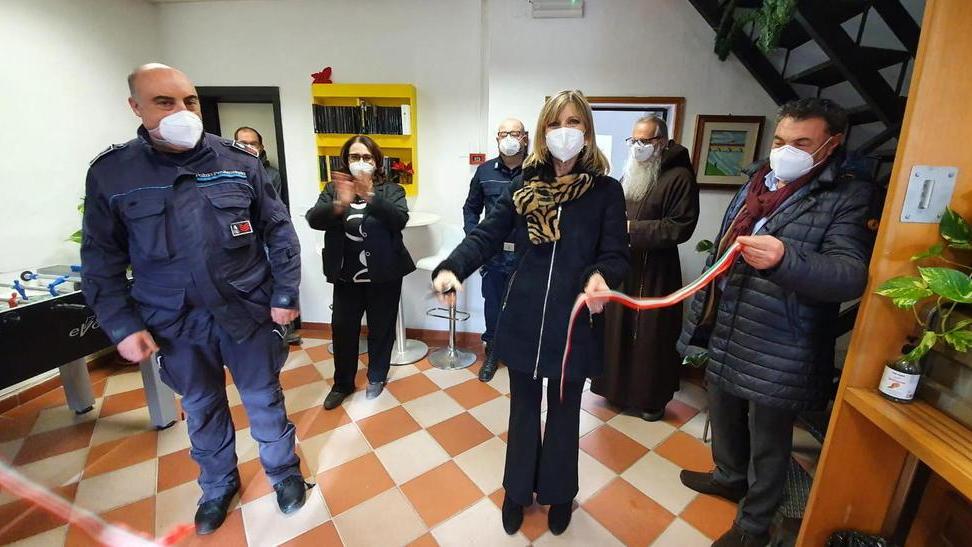 Una sala polivalente realizzata dai detenuti
