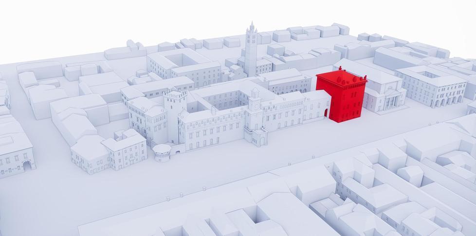 Palazzo dei Pio Installazioni 3D e nuovi percorsi 