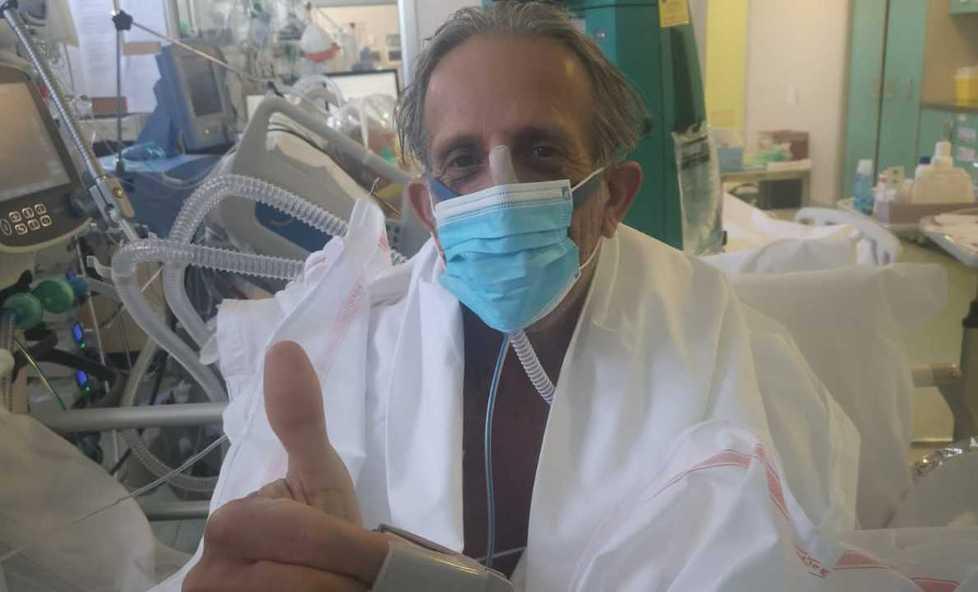 «Se uscirò vivo dal Covid farò il pensionato»: desiderio esaudito