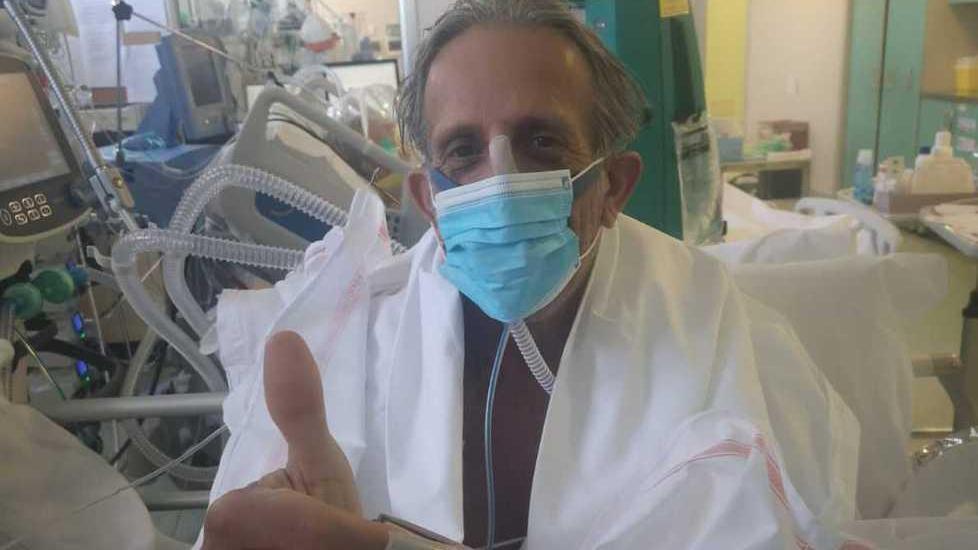 «Se uscirò vivo dal Covid farò il pensionato»: desiderio esaudito
