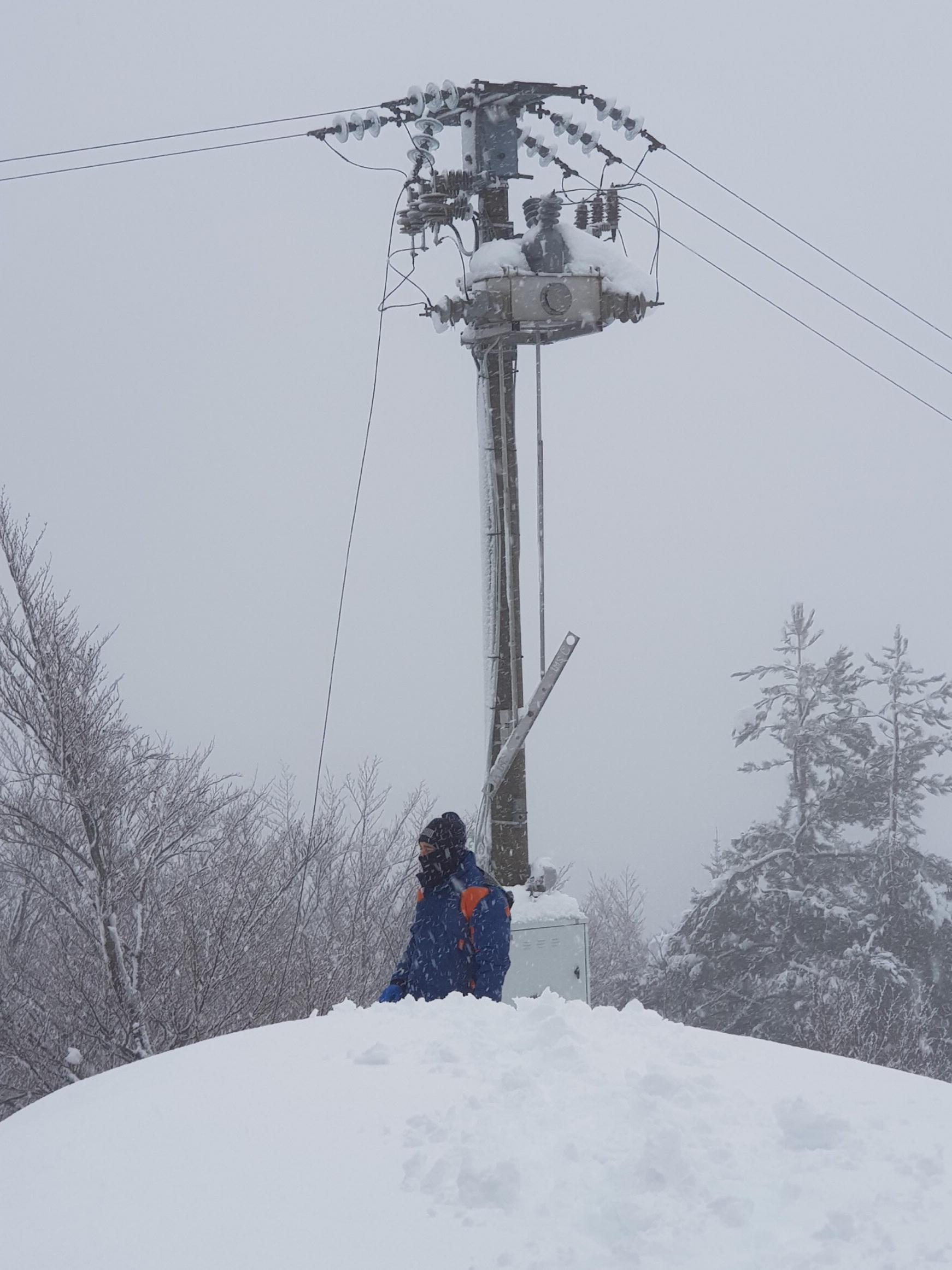 Senza energia elettrica per la neve: Enel parte con i rimborsi