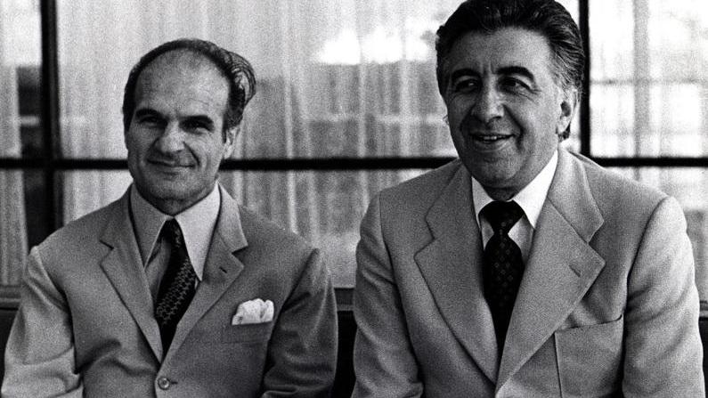 Enrico Ameri e Sandro Ciotti