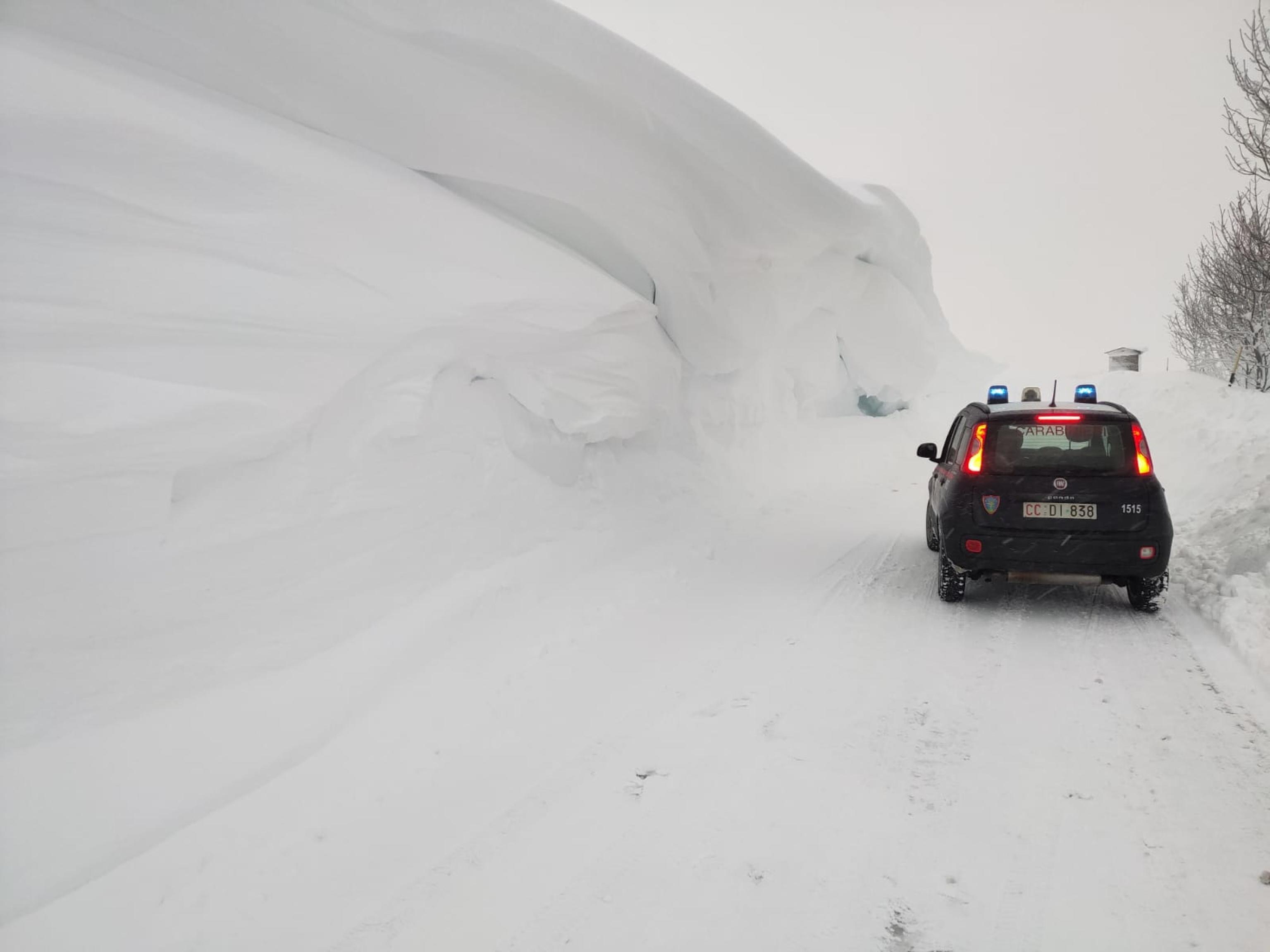 Neve in Garfagnana e sull'Abetone, Giani chiederà l'emergenza nazionale 