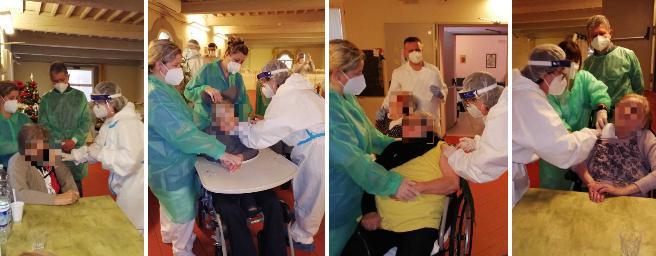 Vaccinati 60 anziani ospiti della Rsa