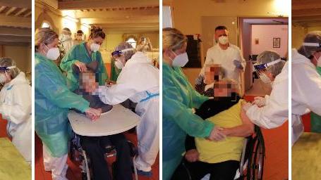 Vaccinati 60 anziani ospiti della Rsa