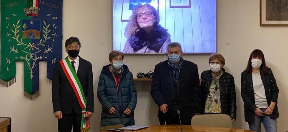 I figli dell’internato Tosi incontrano la figlia del compagno di prigionia 