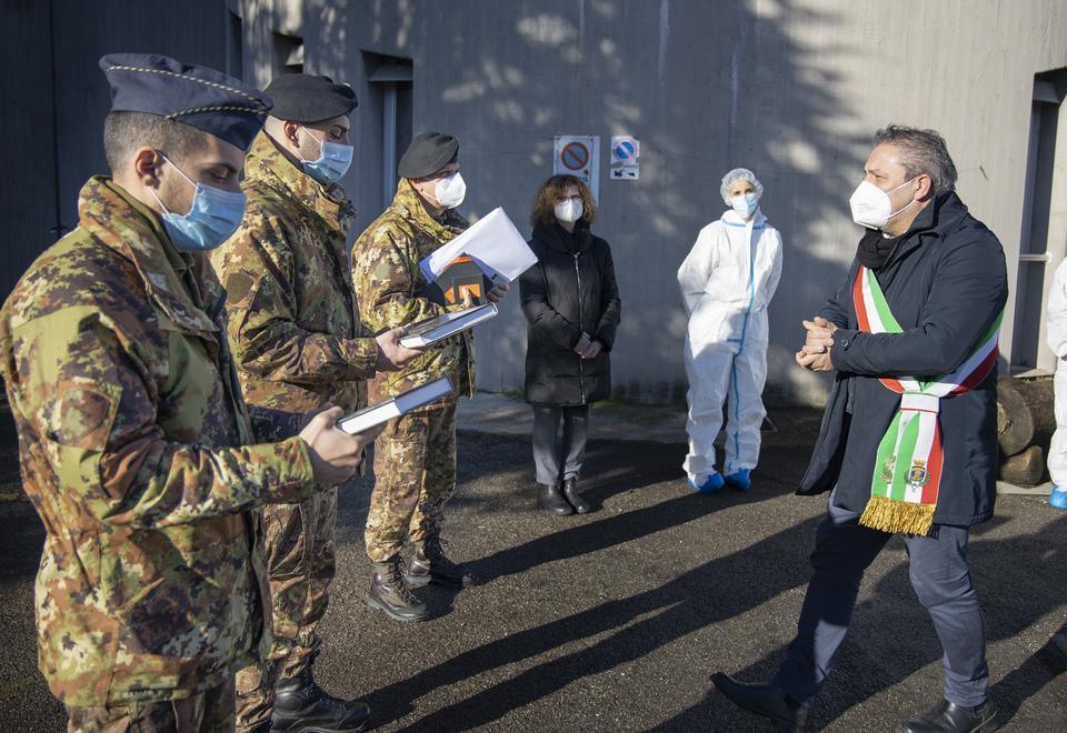 Troppi contagi alla Asp Repetto Arrivano gli infermieri militari 
