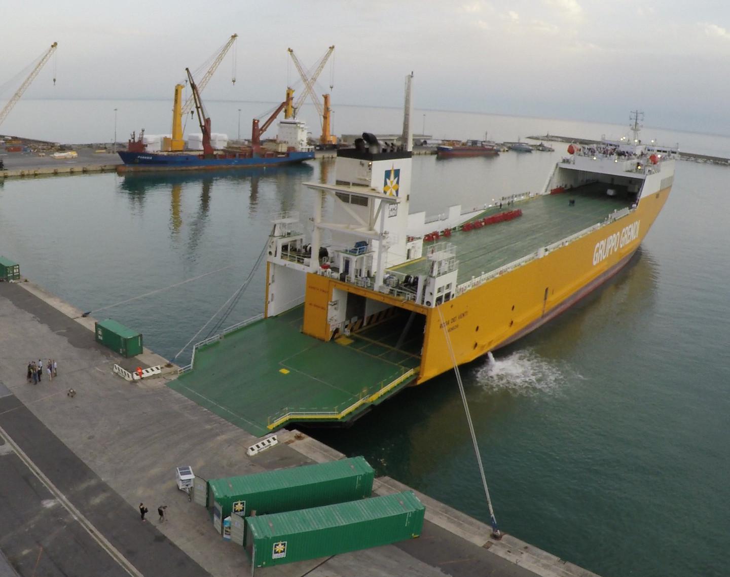 Grendi: il primo cargo a febbraio 