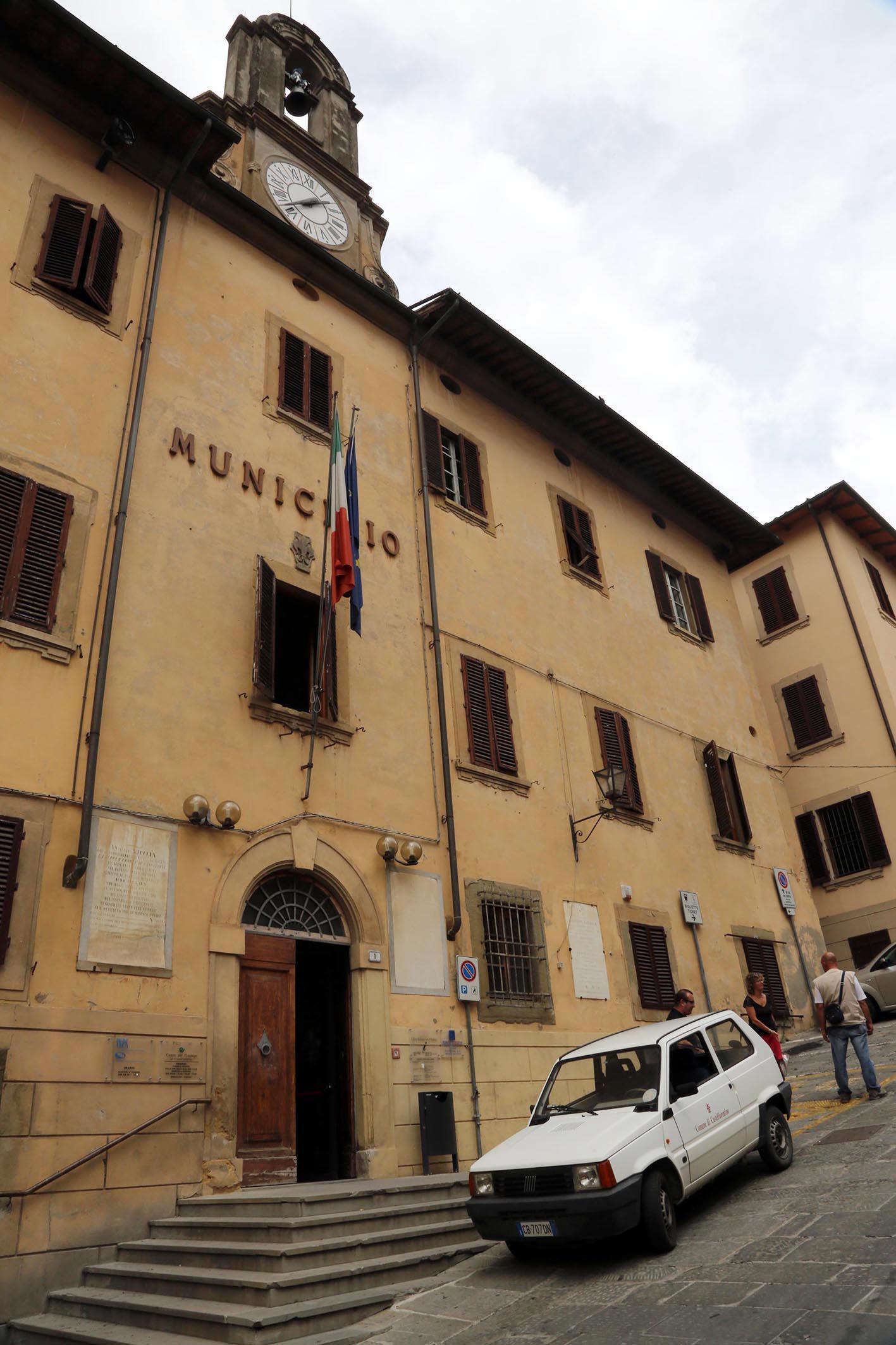 Il municipio di Castelfiorentino