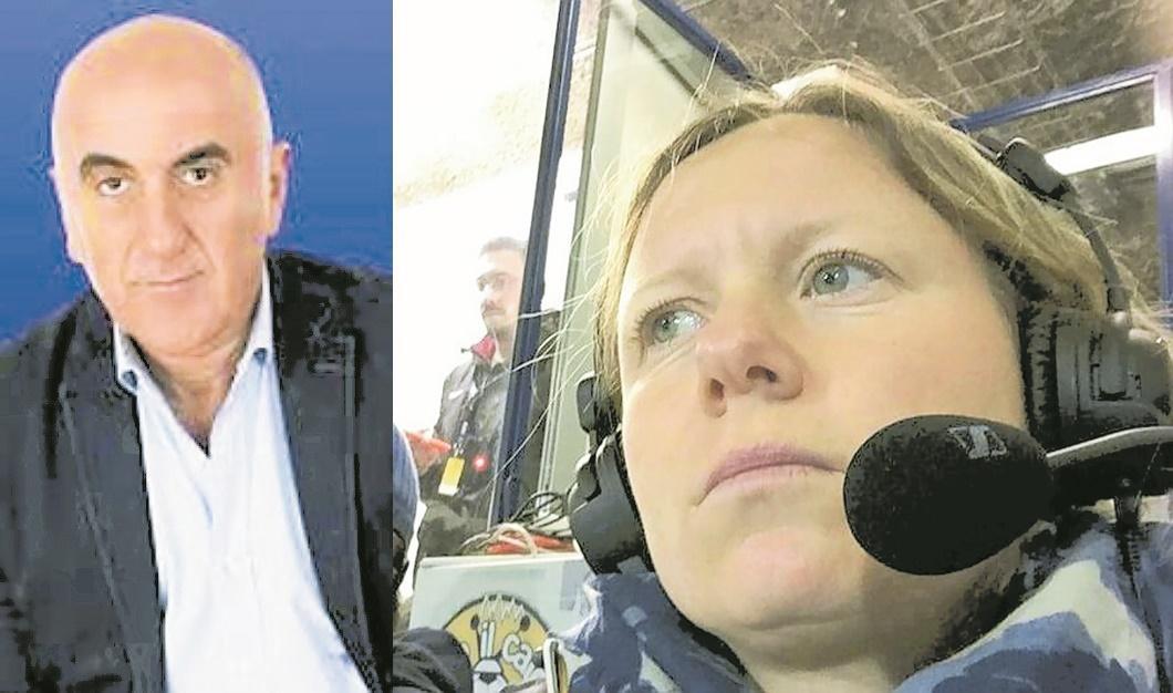 Filippo Corsini e Sara Meini, la voce toscana: ieri ha commentato Fiorentina-Bologna
