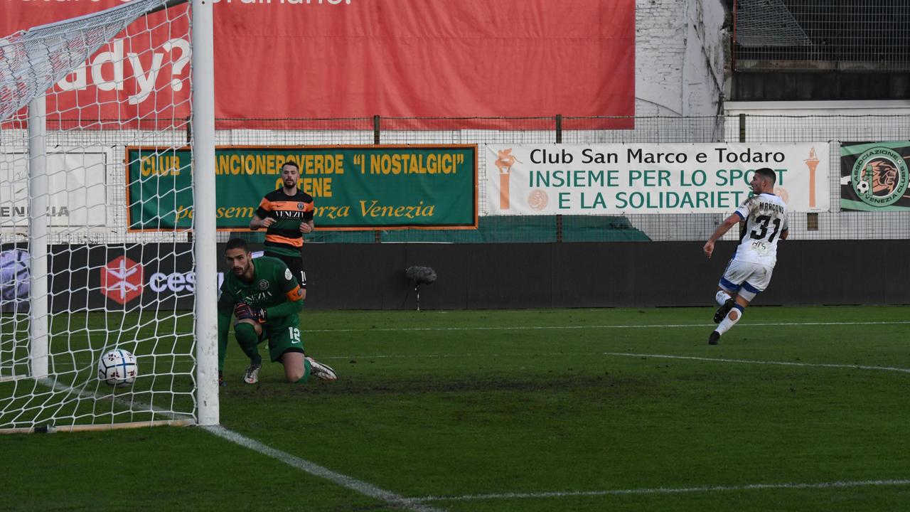 Pisa raggiunto nel finale, ma a Venezia è un buon pari