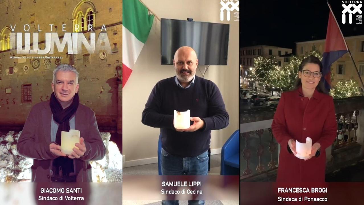 La staffetta di luce e alabastro per far sognare Volterra - Video