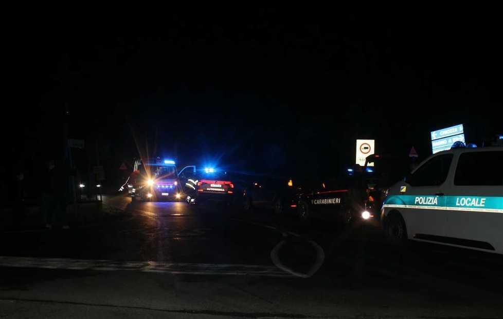 L'incidente in via Caselle ad Arceto