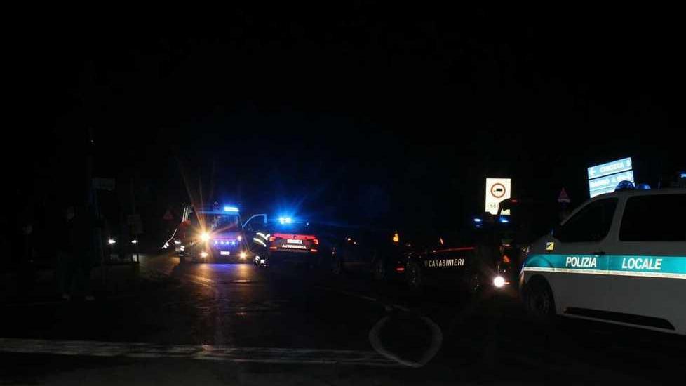 L'incidente in via Caselle ad Arceto