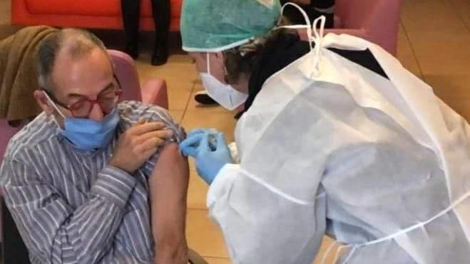La somministrazione di un vaccino