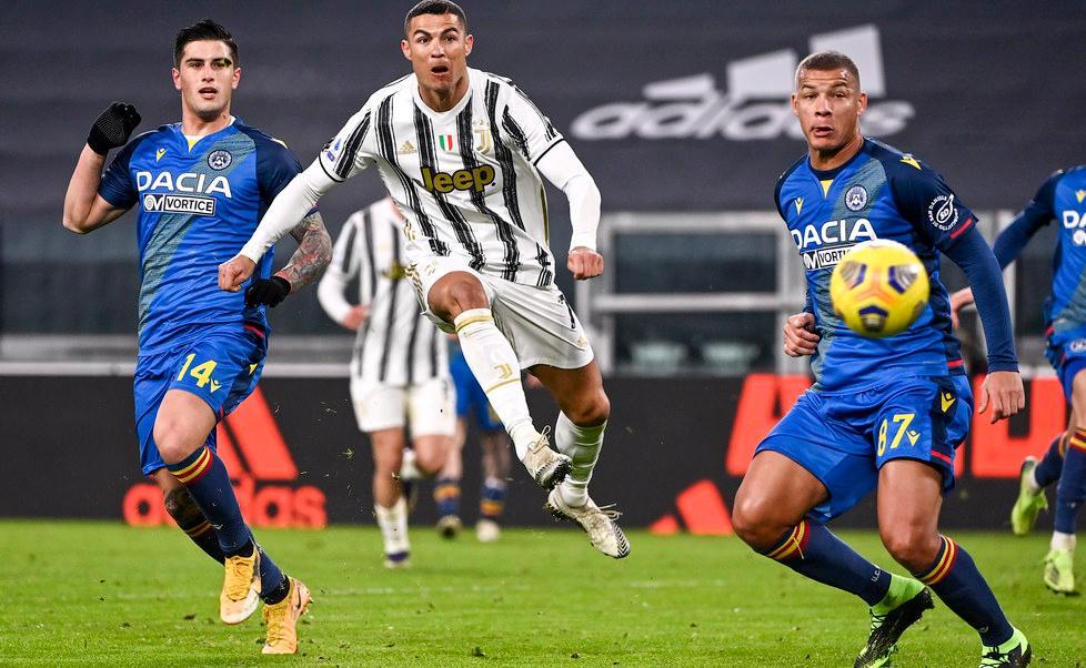 Ci pensa Ronaldo a svegliare la Juve Un’altra doppietta e l’Udinese va ko 