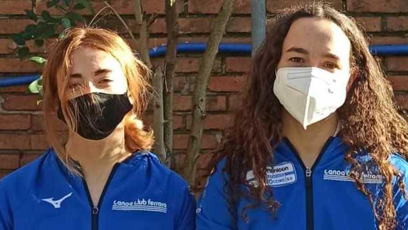 La Malaguti e la Bertoncelli in uno stage azzurro a Verona
