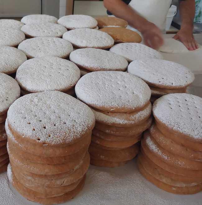La spongata del forno Iori di Aiola