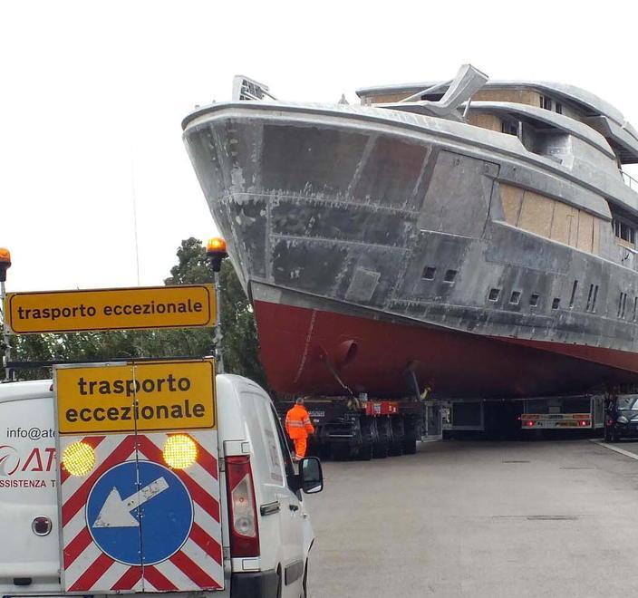 Pronto un nuovo scafo Sicmi Strada Geodetica interdetta