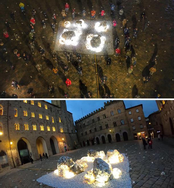 Una staffetta di luce e di alabastro per sognare la Capitale della cultura e il rilancio post-Covid