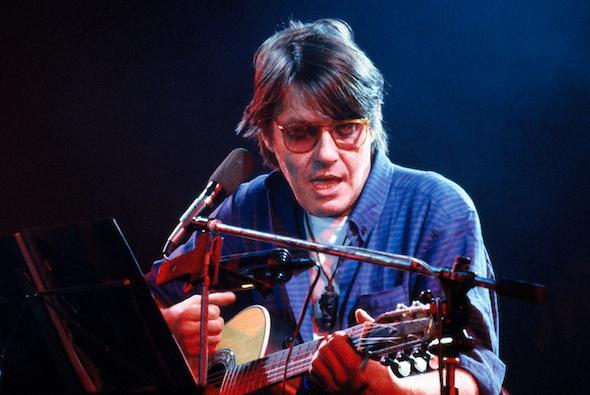 Un murale in memoria di De André 