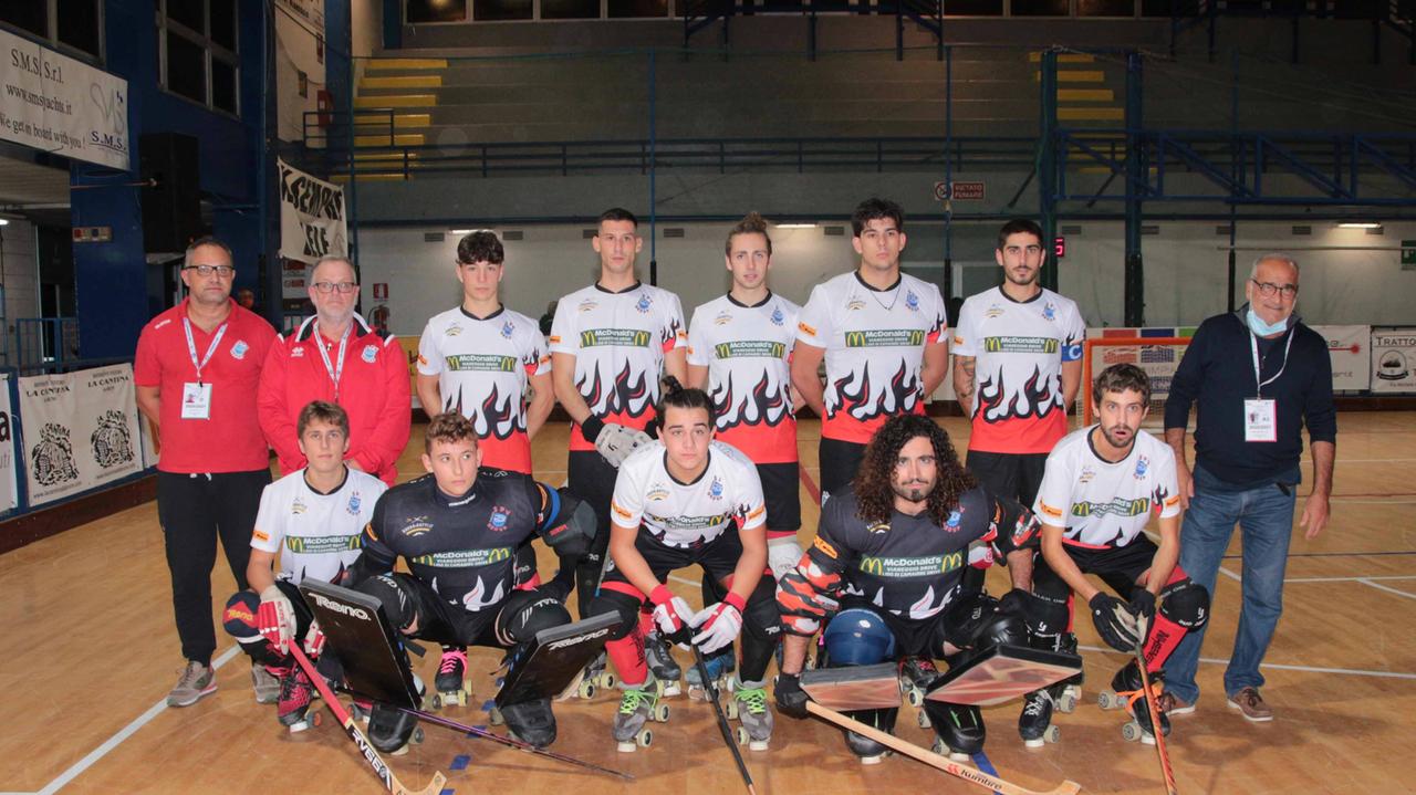 La squadra di hockey viareggina