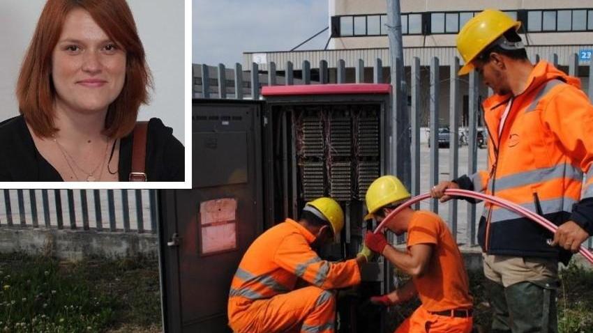 Nel riquadro Sonia Luca, assessora ai sistemi informativi del Comune di Pontedera