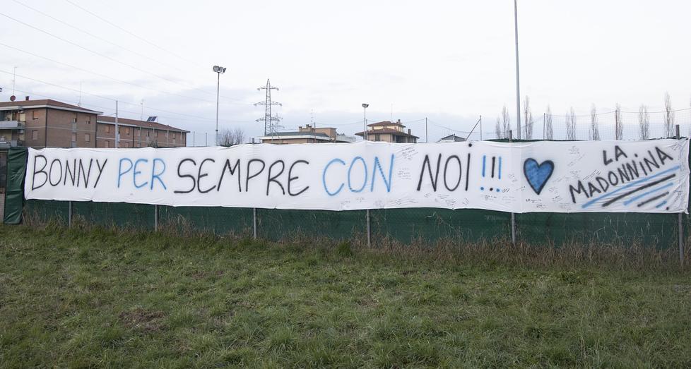 Modena. Il saluto alla Madonnina ad Alex: “Bonny sempre con noi” 