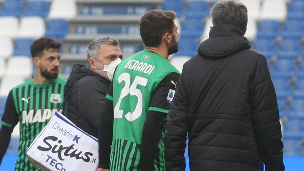 Sassuolo riprende la marcia. Berardi ko, salterà la Juve