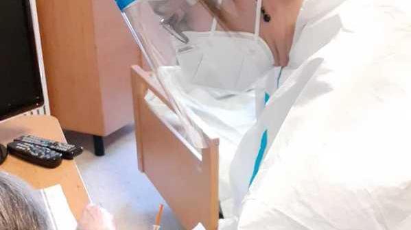 L’arrivo delle fiale per ospiti e operatori