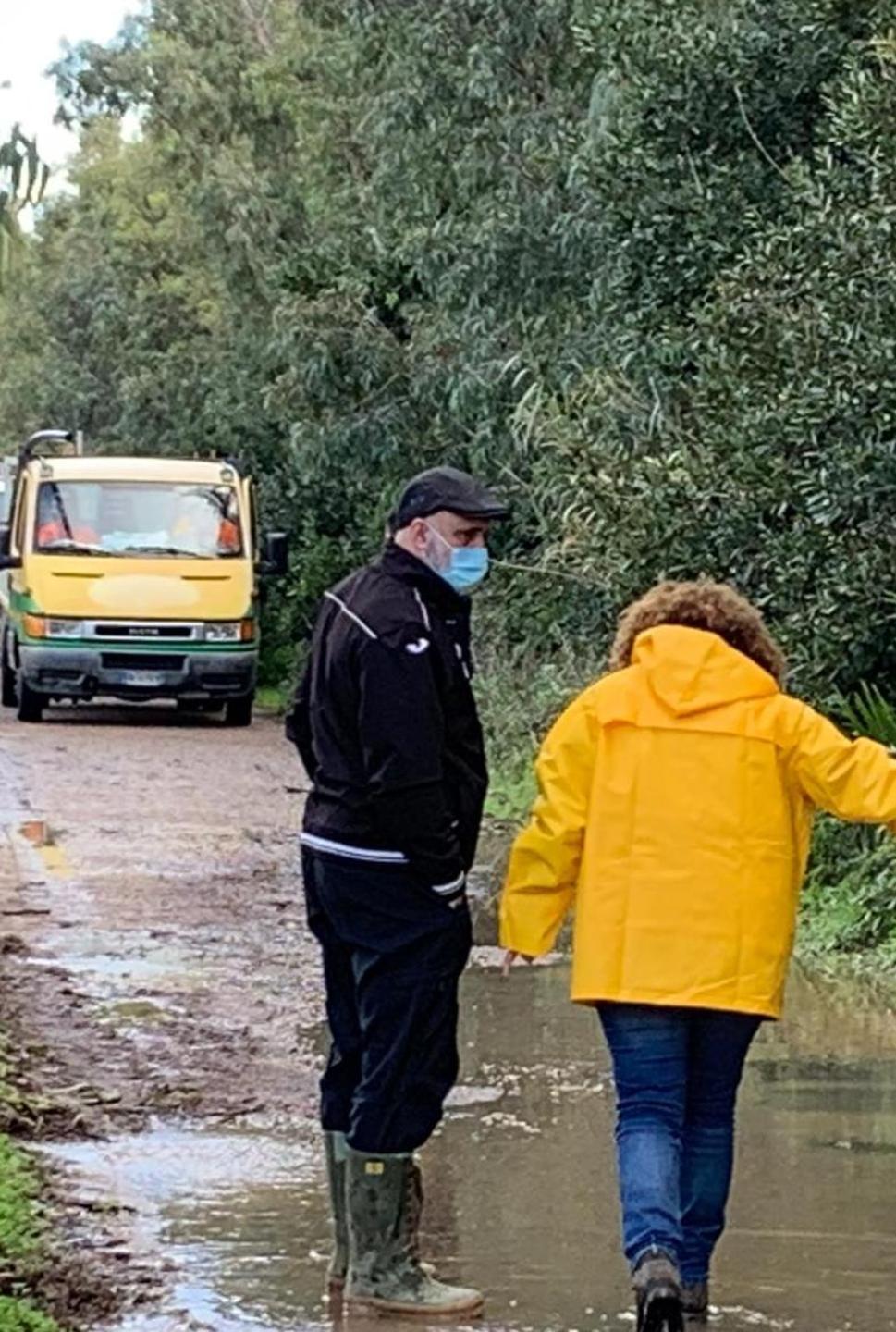 Maltempo, sopralluogo nell’area della Bonifica