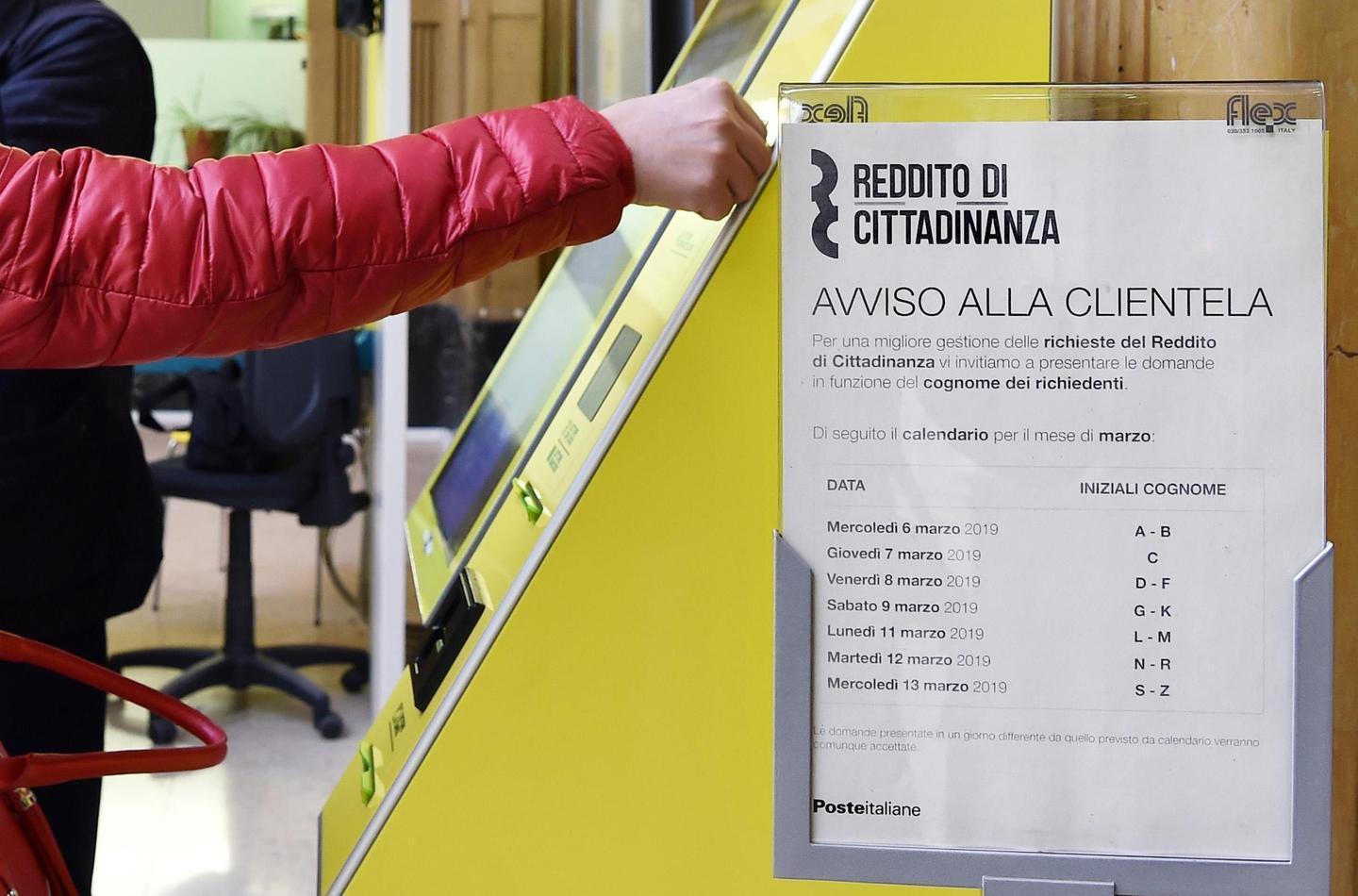 Reddito di cittadinanza, al lavoro chi lo prende 